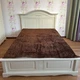 Плед-покрывало флисовый полуторный 150х200 темно-коричневый Шарпей Malloory Home MPH8 - изображение 3