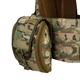 Плитоноска Warmor Gen.3 Pro Max. Система быстрого сброса. (Комплект 7 подсумков). Цвет Мультикам - изображение 11