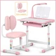 Комплект Evo-kids BD-20 (парта + стул + лампа) Розовый (BD-20 PN) - изображение 3