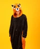 Пижама Кигуруми Слип Для Мальчиков Kigurumi Енот Красная Панда Черный с коричневым 175-182 см. (2042/2) - изображение 5