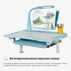 Комплект Evo-kids BD-20 (парта + стул + лампа) Голубой (BD-20 BL) - изображение 8