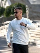 Світшот чоловічий оверсайз джемпер з бавовни білий Teamv Raise M - зображення 15