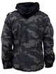 Куртка со съемной подкладкой SURPLUS REGIMENT M 65 JACKET 2XL Washed black camo - изображение 9