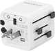 Listwa przeciwprzepięciowa Canyon OnTour One Travel Adapter EU/UK/US/AUS White (CNS-TA1005W) - obraz 4