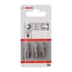 Набор бит Bosch Extra Hard 2607001753 25 мм 3 шт - изображение 2