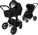 Wózek spacerowy połączony Muuvo Quick 2 w 1 4.0 Classic Black (5904261050338) - obraz 2