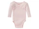 Боди с длинными рукавами для девочки Lupilu LIDL 290574-2 086-92 см (12-24 months) Розовый - изображение 1