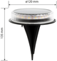 Lampa solarna LED NEO TOOLS 99-108 schodowa (5907558499681) - obraz 7