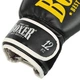 Рукавички боксерські штучна шкіра BOXER 2022-N NEW (розмір 10oz, Чорний) - изображение 4