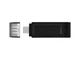 USB флеш накопичувач Kingston 128 GB DataTraveler 70 USB Type-C (DT70/128GB) - зображення 2