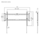 Кронштейн для телевізора Standard 37-80″ 75 кг LP77-46F (4772013473428) - зображення 4