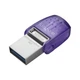Kingston Накопичувач 128GB USB 3.2 Gen1 + Type-C DT microDuo 3C R200MB/s - изображение 5