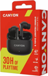 Słuchawki Canyon OnGo 9 Black (CNS-TWS9B) - obraz 5