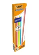 Набір олівців чорнографітних 12 шт шестикутний BIC Evolution HB Різнокольоровий (3086123340312) - зображення 1