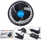 Автовентилятор Mitchell HX-T701E 4.5" 12V 4W + клипса - изображение 2