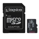 microSDXC (UHS-1 U3) Kingston Industrial 64Gb class 10 V30 А1 (adapter SD) - изображение 1
