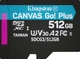 Карта пам'яті Kingston 512GB microSDXC C10 UHS-I U3 A2 R170/W90MB/s Canvas Go Plus + SD адаптер SDCG - изображение 2