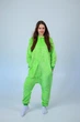 Піжама Кігурумі Дитяча Для Дівчаток Майк Вазовський Mike wazowski Kigurumi Зелений S 145-155 см. (1100/1) - зображення 4