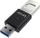 Pendrive Lexar JumpDrive Fingerprint F35 Pro 64GB USB 3.2 Gen1 Black/Grey (LJDF35P064G-RNBNG) - obraz 4