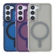 Чохол TPU+PC Space Magnetic Color with Magsafe для Samsung Galaxy S23+ 5G (S916) Колір Dark Purple - изображение 2