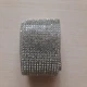 Стразове полотно hot fix гаряча фіксація кристал. Розмір 3х39 см. - зображення 1