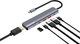 USB-hub Canyon 6in1 4K USB-C DS-17 (CNS-TDS17) - obraz 6