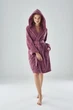 Женский махровый халат Nusa 8665 фуксия L/XL - изображение 1