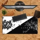 Игровая поверхность (Коврик для мышки) SHLab Сакура Black White SHM-849 (100х50 см) (41190) - изображение 2