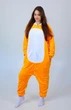 Женская кигуруми пижама взрослая и подростковая Kigurumi лисичка оранжевая XL 175-185 см. (1041) - изображение 4