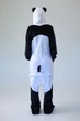 Женская кигуруми пижама взрослая и подростковая Kigurumi Панда Кунг-фу Черный L 165-175 см. (1017) - изображение 4