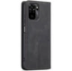 Чехол-книжка CaseMe из нубука для Xiaomi Redmi Note 10/10s Чёрный - изображение 6