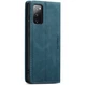 Чехол-книжка CaseMe из нубука для Samsung Galaxy S20 FE Бирюзовый - изображение 3