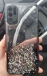 Чехол Stardust с цветными бортиками для Xiaomi Redmi Note 10 5G Черный - изображение 4