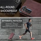 Чехол-книжка CaseMe из нубука для Samsung S22 Plus Бордовый - изображение 8