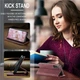 Чехол-книжка CaseMe из нубука для Samsung S22 Plus Бордовый - изображение 2