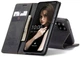 Чехол-книжка CaseMe из нубука для Samsung A12/M12 Чёрный - изображение 6