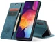 Чохол-книжка CaseMe із нубуку для Samsung A30s/A50 Бірюзовий - зображення 7