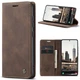 Чехол-книжка CaseMe из нубука для Samsung S22 Plus Тёмно-коричневый - изображение 10
