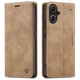 Чехол-книжка CaseMe из нубука для Xiaomi Redmi Note 13 Pro+ 5G Светло-коричневый - изображение 9