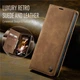 Чехол-книжка CaseMe из нубука для iPhone 16 Plus Светло-коричневый - изображение 5