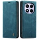 Чехол-книжка CaseMe из нубука для Xiaomi Redmi Note 14 Pro 5G Бирюзовый - изображение 4