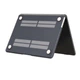 Чохол накладка xVibe Case для MacBook New Air 13.6 2022-2026 M2/M3/M4/M5 Матовий Black - изображение 4