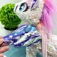 Игрушка мягкая интерактивная Сказочная лошадка единорог поводок звук свет Белая (M 6203 I UA) - изображение 2