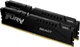 Модуль пам'яті DDR5 2x16GB/6800 Kingston Fury Beast Black (KF568C34BBK2-32) Чорний - изображение 2