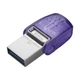 Флеш-накопичувач USB3.2 64GB Type-C Kingston DataTraveler microDuo 3C (DTDUO3CG3/64GB) TS - изображение 1