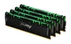 Модуль пам`яті DDR4 4x8GB/3600 Kingston Fury Renegade RGB (KF436C16RBAK4/32) - изображение 1