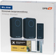 Bezprzewodowy dzwonek Blow DPB-12 z 2 odbiornikami Czarny (5900804129202) - obraz 5