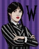 Алмазная мозаика Santi Wednesday Addams 40х50 см на подрамнике (955333) - изображение 1