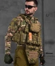 Тактическая армейская плитоноская ATTACK 8 подсумков, напашник 4 точки быстрого сброса Пиксель - изображение 7
