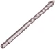 Сверло по стеклу и керамике Alloid 12 мм хвостовик HEX 1/4" L= 120 мм (GB-10012) - изображение 1